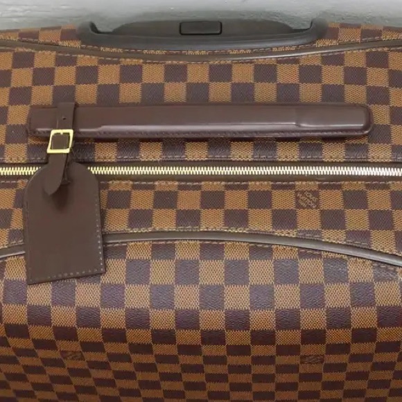 Louis Vuitton Ebene Trolley 4 Roues 70 CM Suitcase with Accessories - Picture 5 of 17